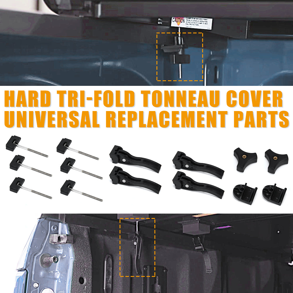 Universal Repair Replacement Parts For Truck Hard Tri-Fold Tonneau Cover
