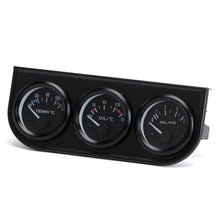 Load image into Gallery viewer, 52MM 3 in 1 Car Triple Gauge Kit