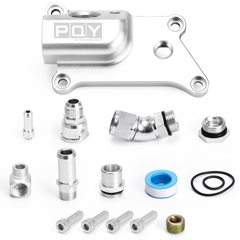 thumbnail image 2 of MSCRP Upper Coolant Housing Straight Inlet For Honda K20/K24 Engines - 160°F Thermostat Housing (Excludes K24A1) 2 of 6