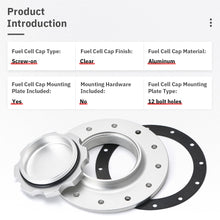 Load image into Gallery viewer, Fuel Cell Gas Cap With 12 Hole Cell Bung w/ Gasket