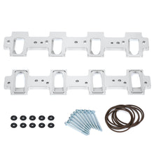 Load image into Gallery viewer, LS Cathedral to Rectangle Port Intake Manifold Adapter Kit for LS1, LS2, LS3, LSA, LSX Engines &amp; Superchargers
