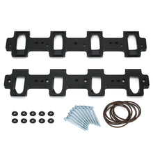 Load image into Gallery viewer, LS Cathedral to Rectangle Port Intake Manifold Adapter Kit for LS1, LS2, LS3, LSA, LSX Engines &amp; Superchargers