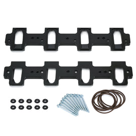 LS Cathedral to Rectangle Port Intake Manifold Adapter Kit for LS1, LS2, LS3, LSA, LSX Engines & Superchargers