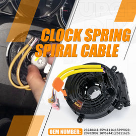 Clock Spring Spiral Cable For 08-17 Buick Enclave For 09-17 Chevy Traverse For 07-17 GMC Acadia
