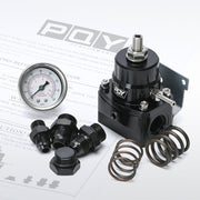 EFI Fuel Pressure Regulator with Gauge AN8 - view 3