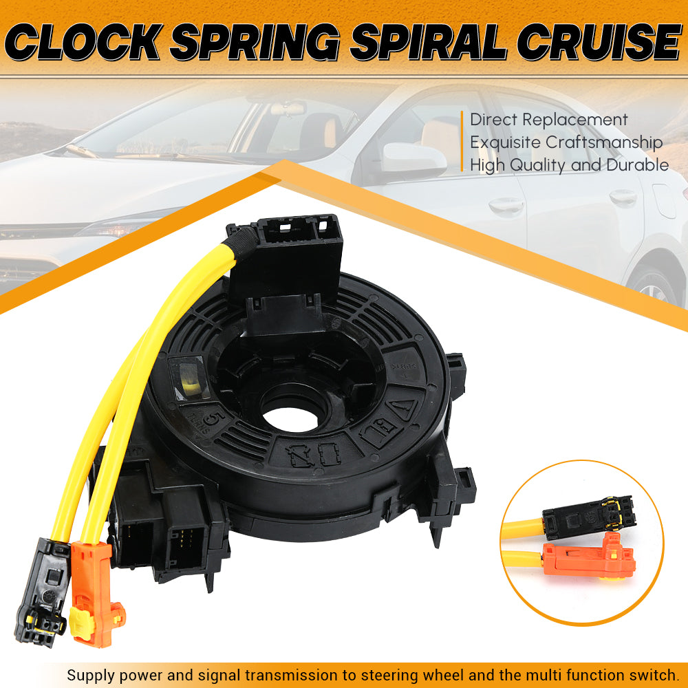 Clock Spring Spiral Cruise For 14-19 Toyota Corolla For 14-17 Toyota Camry