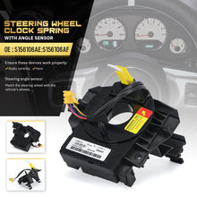 Load image into Gallery viewer, Steering Wheel Clock Spring w/ Angle Sensor For Chrysler Dodge Jeep Wrangler 4 Cyl 6 Cyl