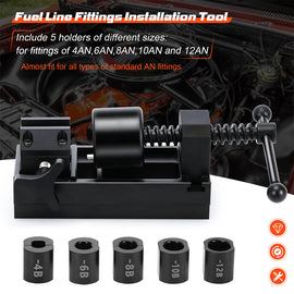 Fuel Line Fittings Installation Tool For 4AN To 12AN Fittings