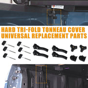 Truck Tonneau Cover Replacement Installation Accessory for Hard Tri-fold Tonneau Cover Include Rear Clamp - view 3
