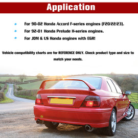 EGR Valve Delete Plate Block Off Intake Manifold Plate For 90-02 Honda