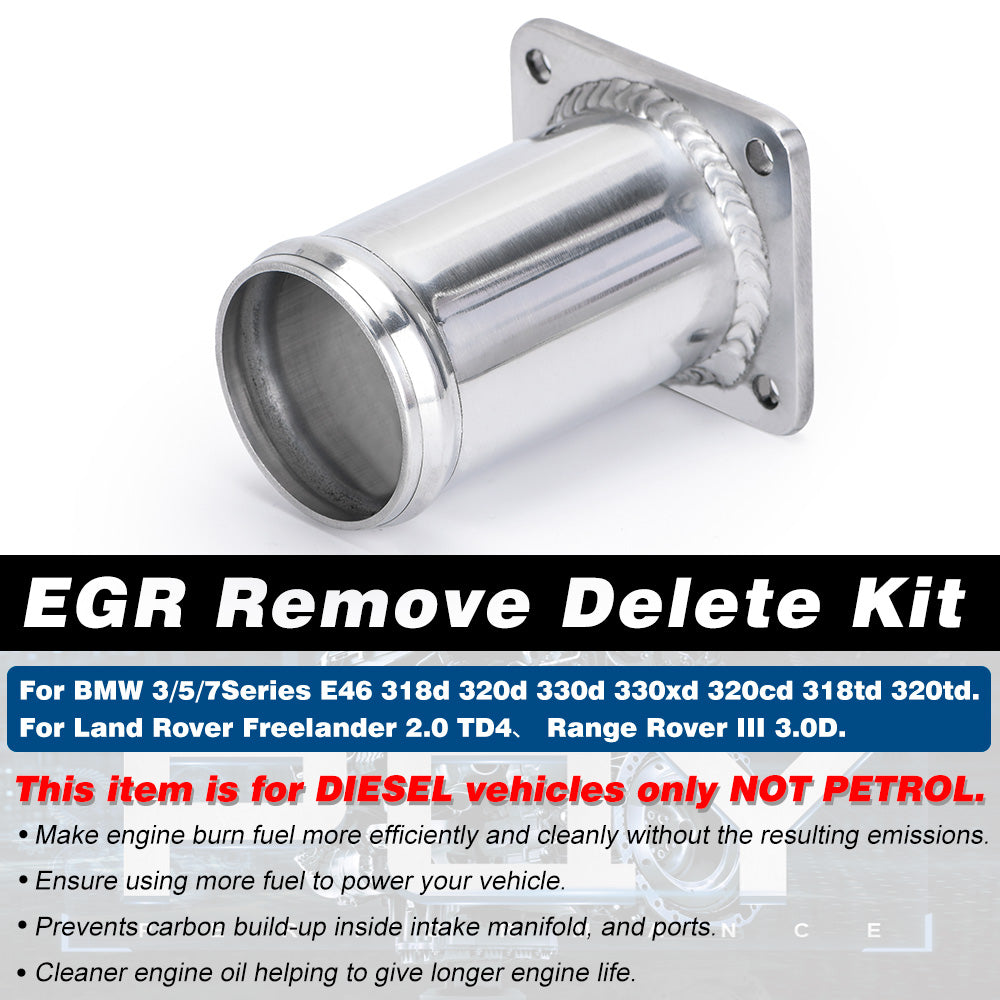 EGR Remove Delete Kit Valve Blanking Bypass For BMW 3/5/7Series E46 318d 320d 330d 330xd 320cd 318td 320td