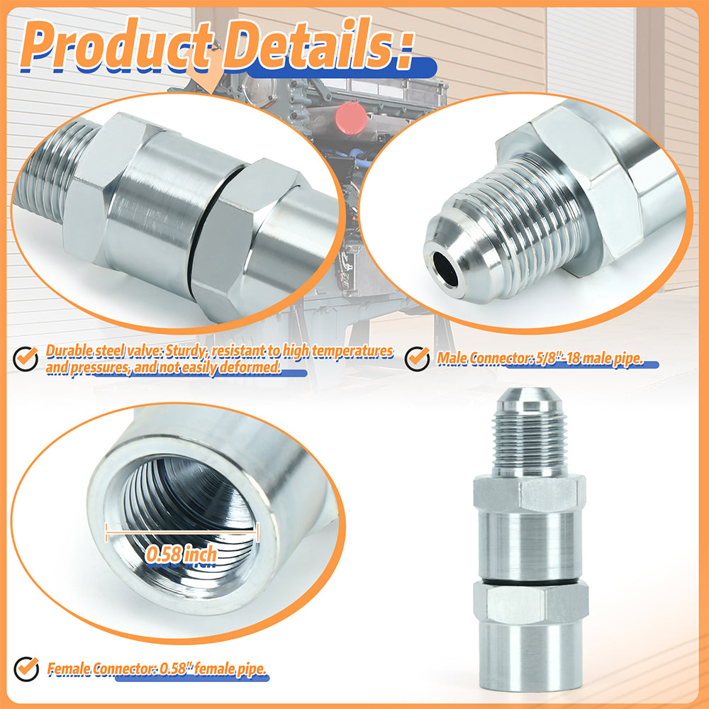 Fuel Check Valve (23516993) Compatible with Detroit Diesel Series 60 Engines (12.7L)