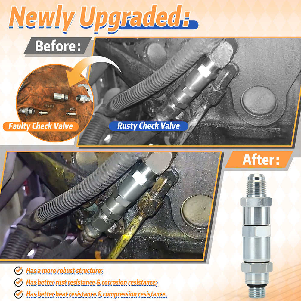 Fuel Check Valve Regulator Compatible with Detroit Diesel Series 60 Engines (14L)