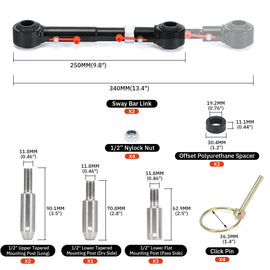 Quicker Disconnect Sway Bar Link