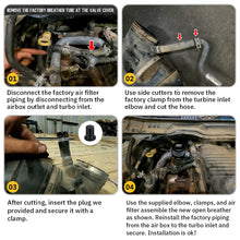 Load image into Gallery viewer, Crank Case Vent Filter Kit For 2007.5-2017 Dodge 2500 3500 6.7L Cummins Diesel