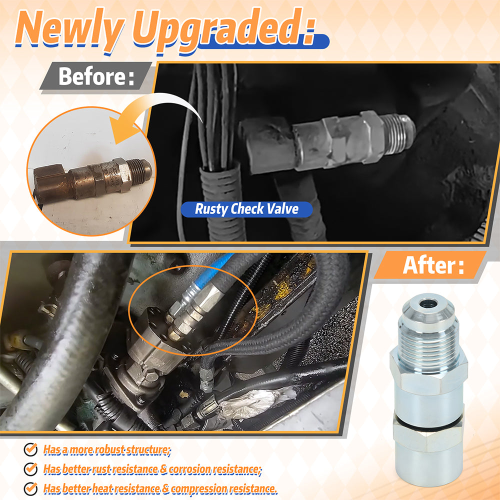 Fuel Check Valve Regulator Compatible with Detroit Diesel Series 60 Engines (12.7L)