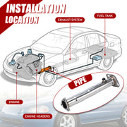 Adjustable Exhaust Test Pipe for 1992-2000 Honda Civic