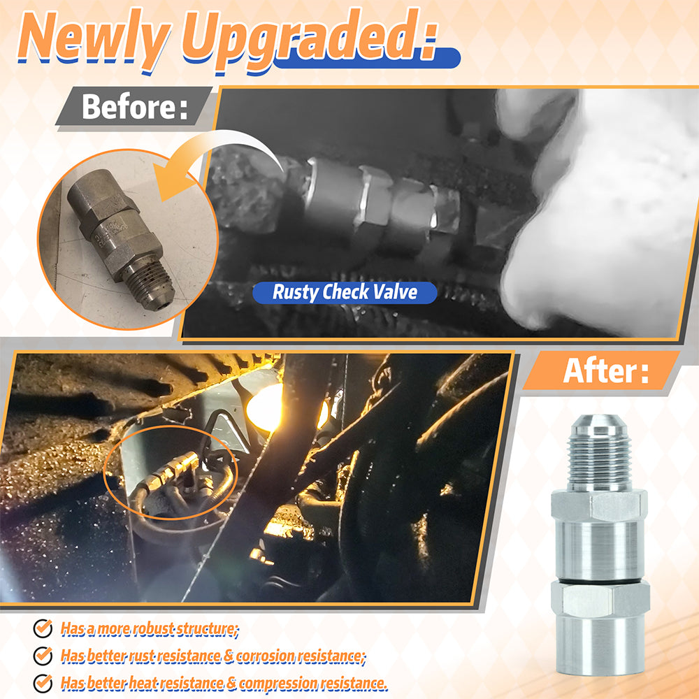 Fuel Check Valve (23516993) Compatible with Detroit Diesel Series 60 Engines (12.7L)