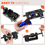 AN hose fitting installation tool step-by-step use