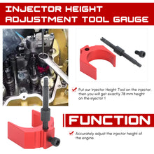 Load image into Gallery viewer, Timing Pin &amp; Injector Height Adjustment Tool &amp; Engine Barring Socket for CAT 3406E, C-15, C-16