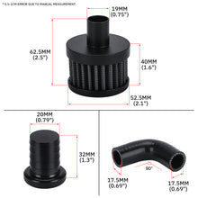 Load image into Gallery viewer, Crank Case Vent Filter Kit For 2007.5-2017 Dodge 2500 3500 6.7L Cummins Diesel