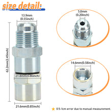 Load image into Gallery viewer, Fuel Check Valve Regulator Compatible with Detroit Diesel Series 60 Engines (12.7L)