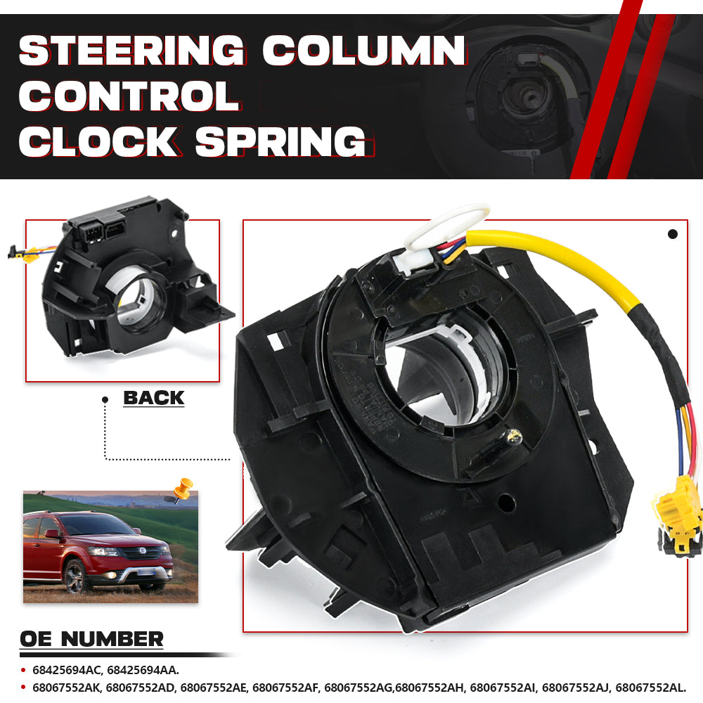 Steering Column Control Clock Spring For 11-20 Dodge Journey Crossroad