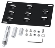 PTNHZ Aluminum Front Bumper Tow Hook License Plate Holder for BMW F-Series 11-on F30 - view 2