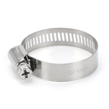 Load image into Gallery viewer, 100pcs 32-44 Stainless hose clamp 1-1/4&quot; to 1-3/4&quot;