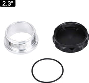 OD 2.3-Inch/58.5mm Aluminum Alloy Weld Billet On Filler Neck Cap - view 4