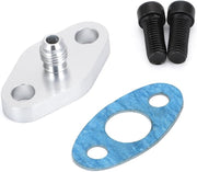 PTNHZ AN4 Turbo Oil Feed Inlet Flange Adapter Kit withGasket for T3 T4 T04 - view 2