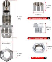 Universal Stainless Steel E-VAC Scavenger Kit T304 SS E-VAC Fitting - view 4