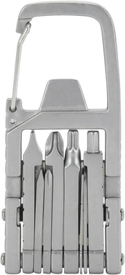 2 Pack 12 in 1 Keychain Multitool Screwdriver Bit Folding for Outdoors Camping - view 3