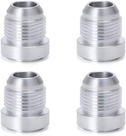 10AN Male Weld On Fitting Bung Hose Adapter Fuel Oil - view 2