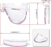 Clear Cam Gear Timing Belt Cover Turbo Cam Pulley Cover for Honda Civic 96-00 - view 4