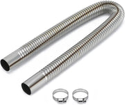 PTNHZ Universal Stainless Steel Caliber 1-Inch Parking Air Heater Exhaust for Car Truck 24-Inch/60cm - view 2