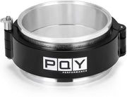 3.5-Inch Quick Release V Band Clamp with Flange Aluminum Quick - view 2