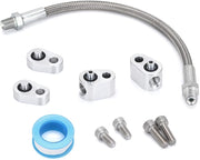 LS Throttle Body Bypass Hose kit LS Coolant Steam Port - view 2