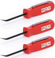 Mini Pocket Pry Bar with Pocket Clip 4.5-Inch Length 3-Piece (red) - view 2