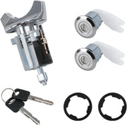 Ignition Switch with Key Door Lock Cylinders for Ford Bronco F150 F250 F350 E150 - view 2