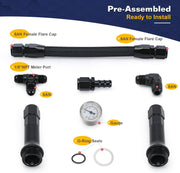 4150 Dual Feed Fuel Line Rebuid Kit AN6 Double Pumper for Holley 4150 Based - view 6