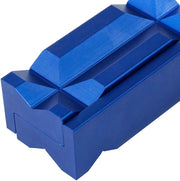 Aluminum 4-Inch Vise Jaw Protective Inserts for Wide Array of Vices with Magnetic Back - view 5