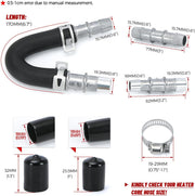 Engine Heater Core Hose Kit 5/8-Inch End and 3/4-Inch End for Most Common Heater - view 3