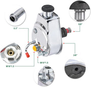Saginaw Power Steering Pump P Series 5/8-Inch Keyway Pulley Shaft for 66-74 GM Chevy - view 4