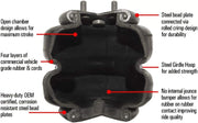 Universal D2600 1/2-Inch Npt Single Port 600 Psi Air Bags - view 4