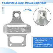Solenoid Valve Mount Holder Bracket Billet 3 Port for MAC AEM Boost Controller CNC - view 5