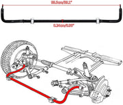 24mm Rear Sway Bar End Link Kit for 92-00 Honda Civic 94-01 Acura Integra - view 5