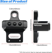Solenoid Valve Mount Holder Bracket Billet 3 Port for MAC AEM Boost Controller CNC - view 3