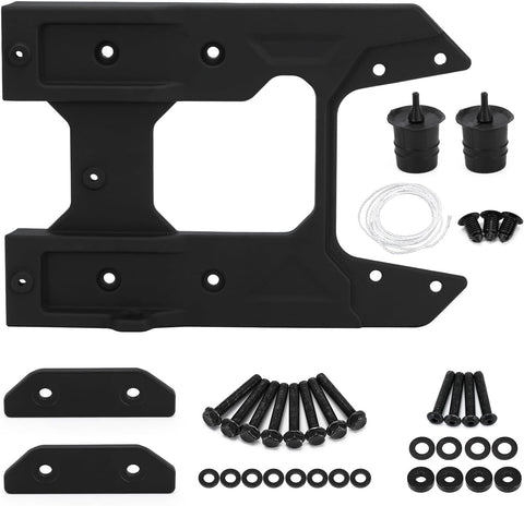 Oversized Spare Tire Tailgate Reinforcement Kit for 18-23 Jeep Wrangler JL 82215356AB 82215356AC Carrier - view 2