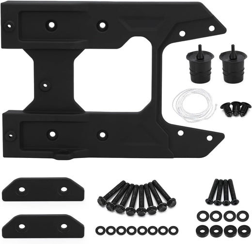 Oversized Spare Tire Tailgate Reinforcement Kit for 18-23 Jeep Wrangler JL 82215356AB 82215356AC Carrier